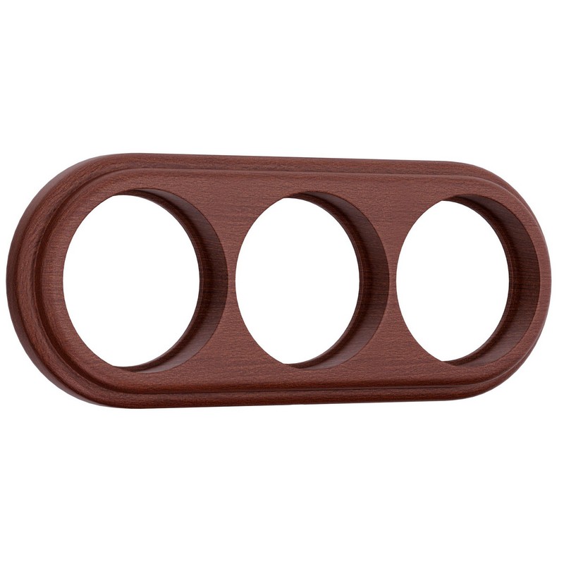 Werkel Ретро Рамка Werkel Legend на 3 поста (итальянский орех) W0035225