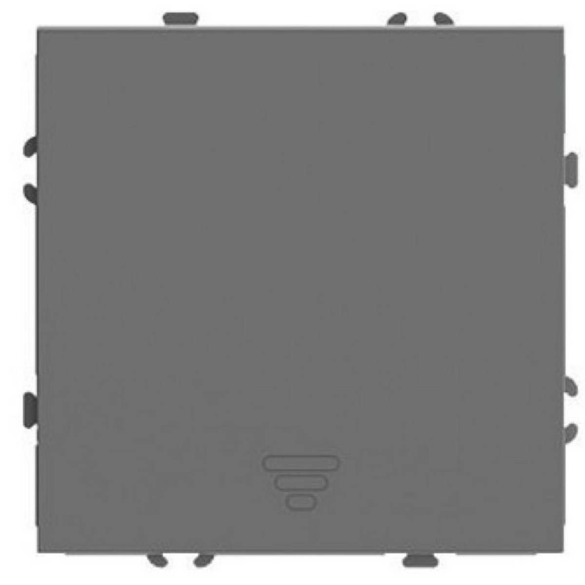 Эмили - Розетки и выключатели Stekker Выключатель 1-клавишный самовозвратный STEKKER Эмили RSW10-5112-10 платиново-серый soft touch 50328