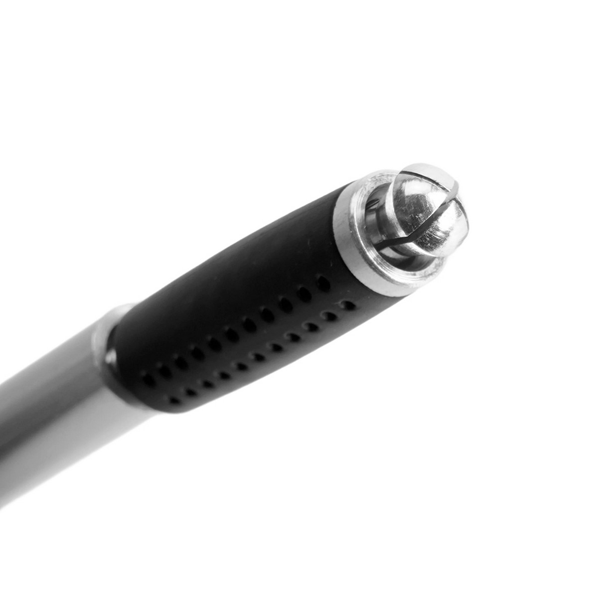 Нож макетный с алюминиевой рукояткой, 0,5 мм, кейс, 6 лезвий в комплекте, STEKKER KMU-41-S 50197 фото