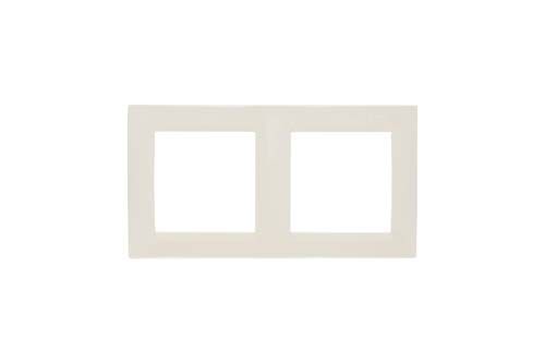 Розетки и выключатели Simon 15 Бежевый Рамка Simon 15 Бежевая 2-ая 1500620-031