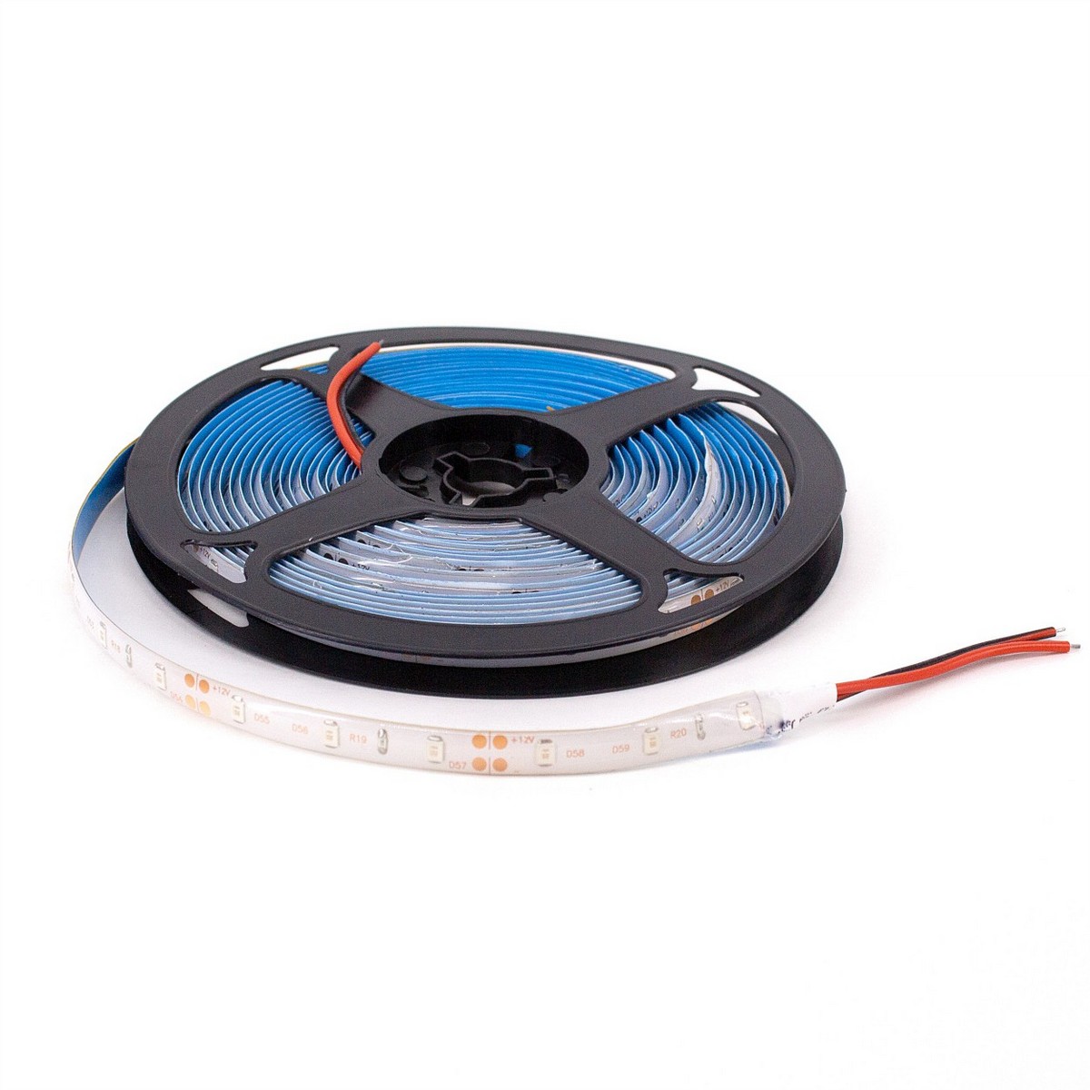 Светодиодная лента белая нейтральная Лента светодиодная LEEK 2835 -60 4,8Вт 4000K IP65 12В (5м) LE010617-001