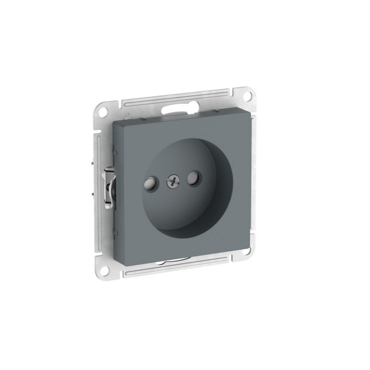 AtlasDesign Грифель Розетка SE AtlasDesign Грифель без заземления со шторками быстрозажим. клем. ATN000749S