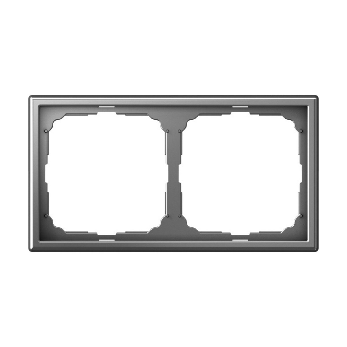 ArtGallery Сталь Рамка Systeme Electric ArtGallery Сталь 2-ая универсальная GAL000902