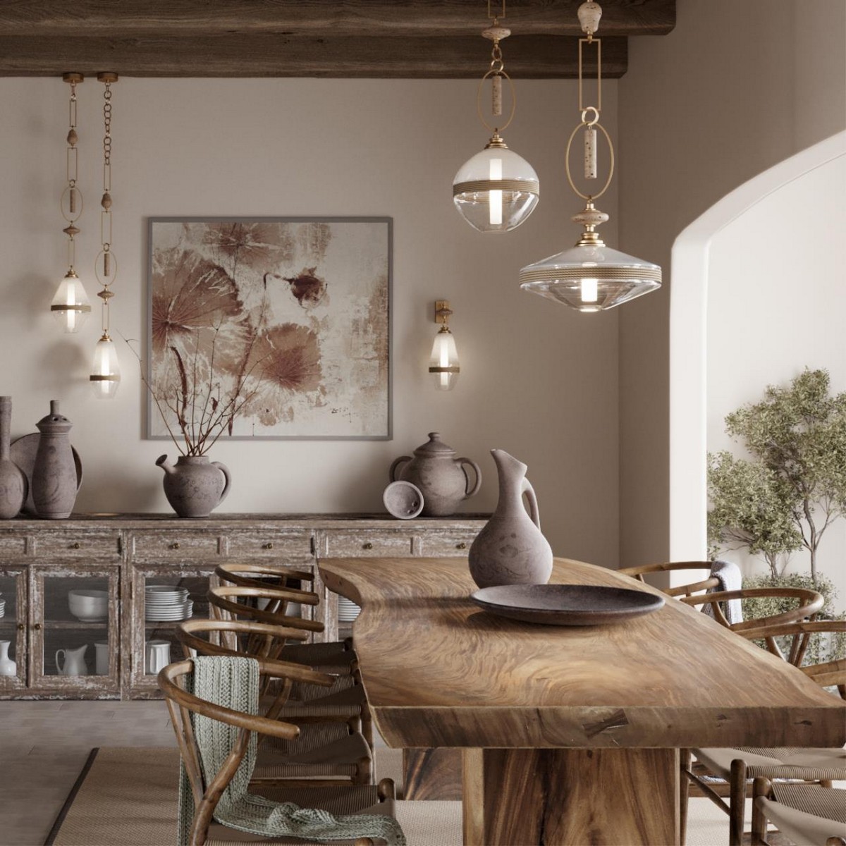 Бра Настенный светильник ODEON LIGHT EXCLUSIVE 5441/1W KREMA G9 LED 