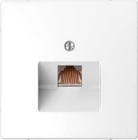 Merten D-Life Белый лотос Интернет розетка RJ45 8 cat 6a Merten D-Life белый лотос