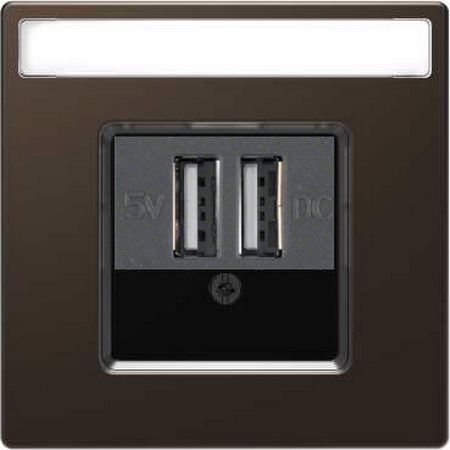 Merten D-Life Мокко Зарядное устройство USB 3A Merten D-Life мокко