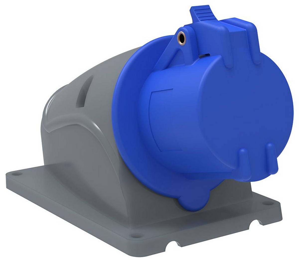 Силовые разъемы и вилки Розетка кабельная IEK стационарная ССИ-113 16А 2Р+РЕ IP44 MAGNUM PSN11-016-3 