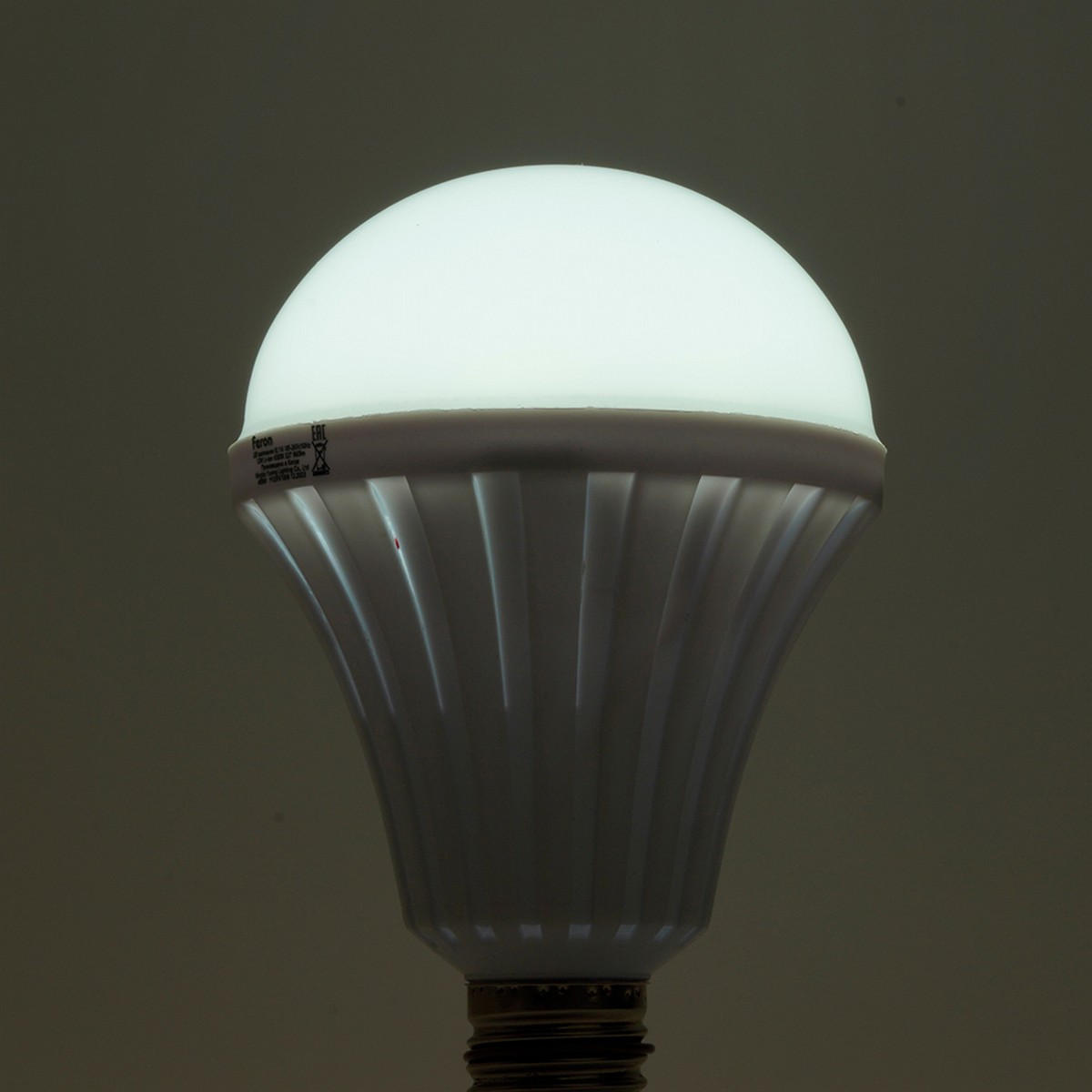 E27 Светильник аккумуляторный Feron EL116 12W Е27 белый 48980 