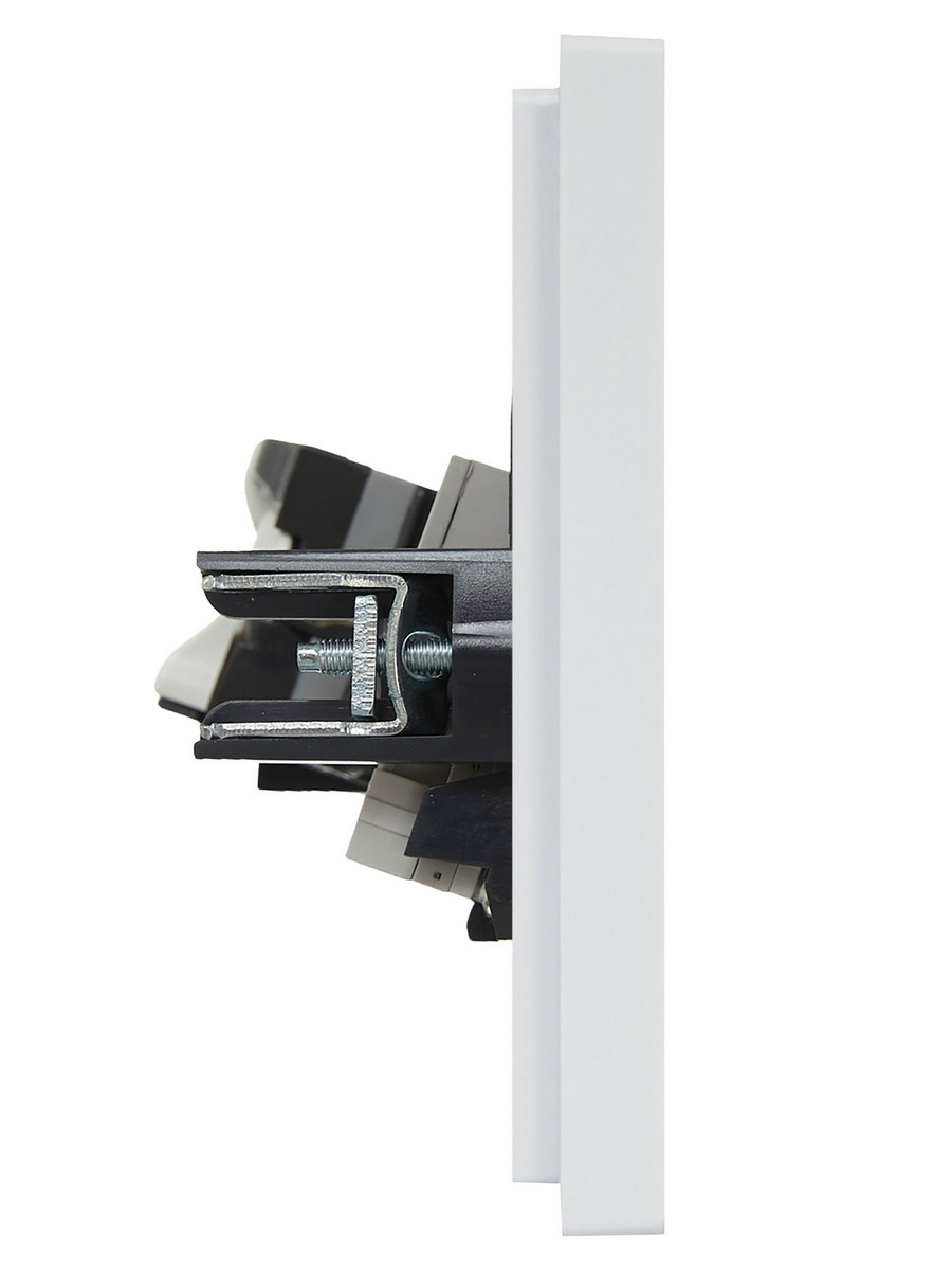 IEK FORTE&PIANO Белый Розетка IEK FORTE&PIANO Белый двойная RJ11+RJ45 кат.5E FP235