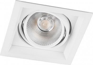 Встраиваемые светодиодные светильники Встраиваемый светодиодный светильник Feron AL201 карданный 20W 4000К белый 29776