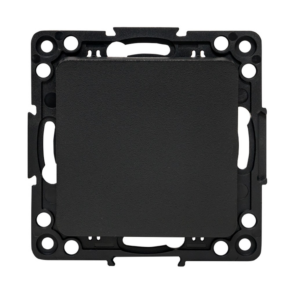 EKF Стокгольм черный Выключатель EKF PROxima Стокгольм Черный 1-кл EZV10-021-20