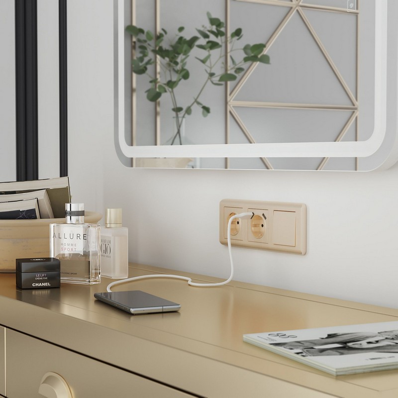 Werkel Шампань рифленный механизмы Выключатель Werkel одноклавишный  проходной (шампань рифленый) W1112010