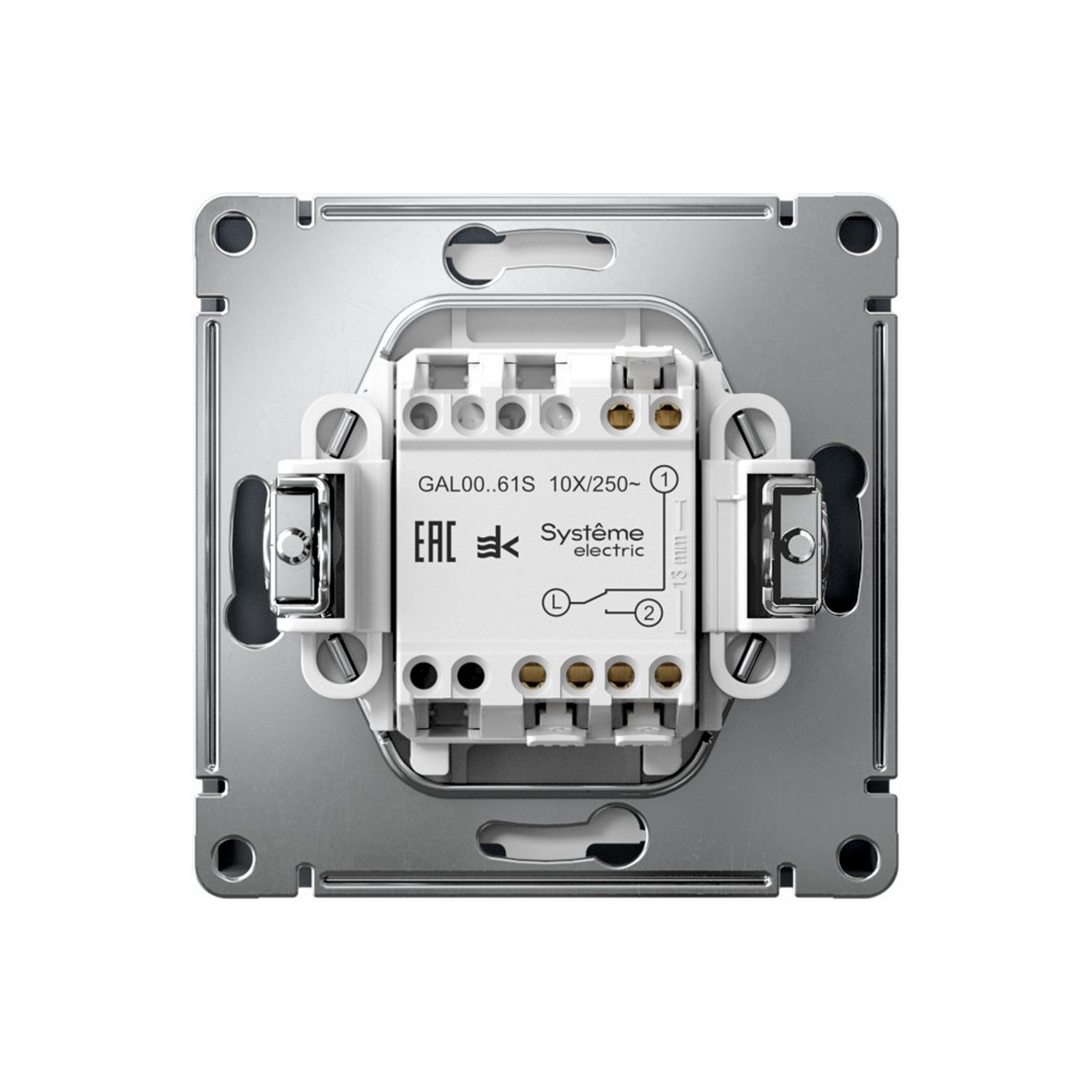 ArtGallery Грифель Переключатель SE ArtGallery Грифель 1-клавишный, быстрозажим. клем. GAL000761S