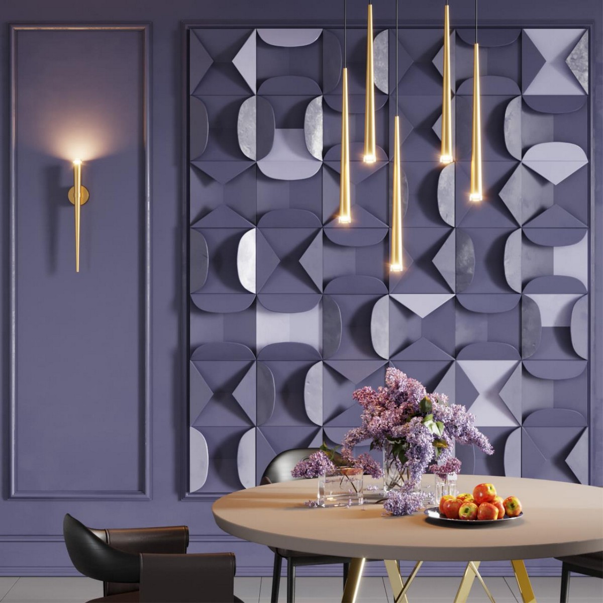 Подвесные светодиодные светильники Подвесной светильник ODEON LIGHT 4352/5L FRIDA 