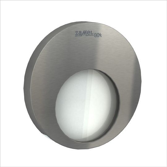 Встраиваемые светодиодные светильники Светильник для лестницы Zamel MUNA Сталь/Хол.бел. 230V AC с встр. радиоприемником 02-224-21