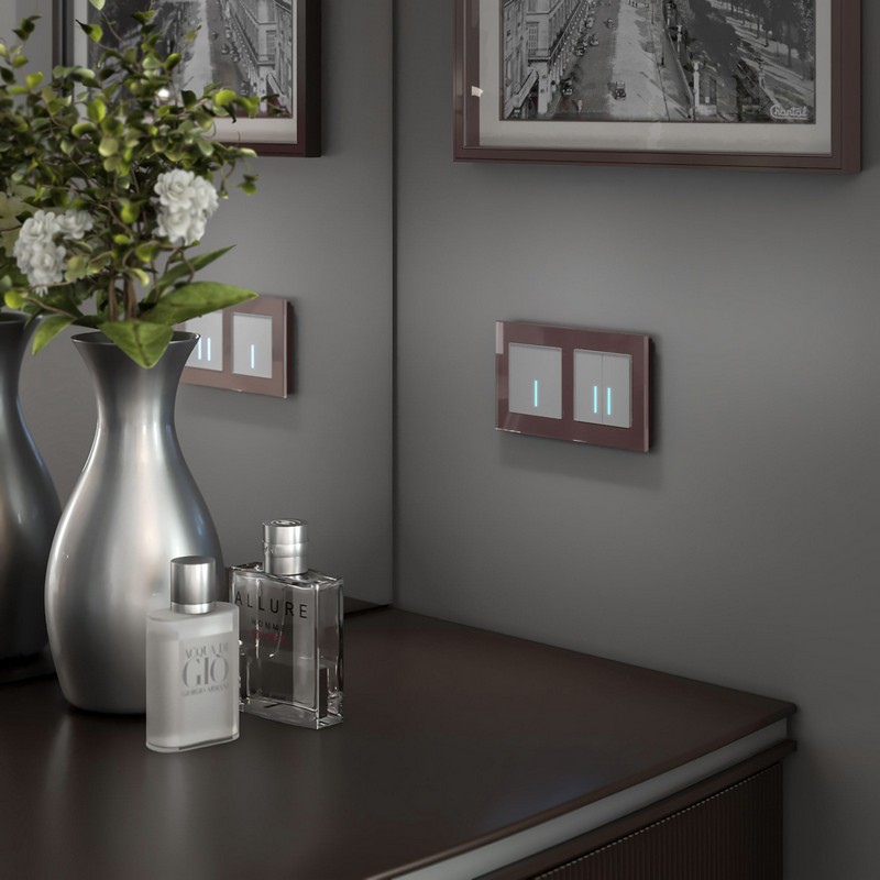 Werkel Серебряный механизмы Умный сенсорный Выключатель Werkel одноклавишный W4510606