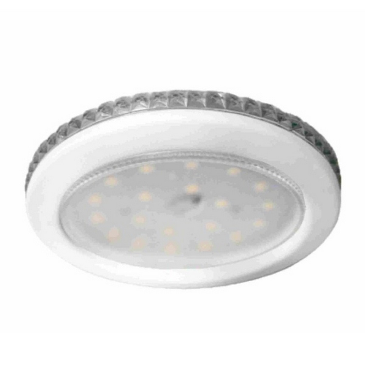 Накладные светодиодные светильники Светильник LEEK GX53 LE M 223-15 (108х90х38); Матовый белый с подсветкой LE060901-0106