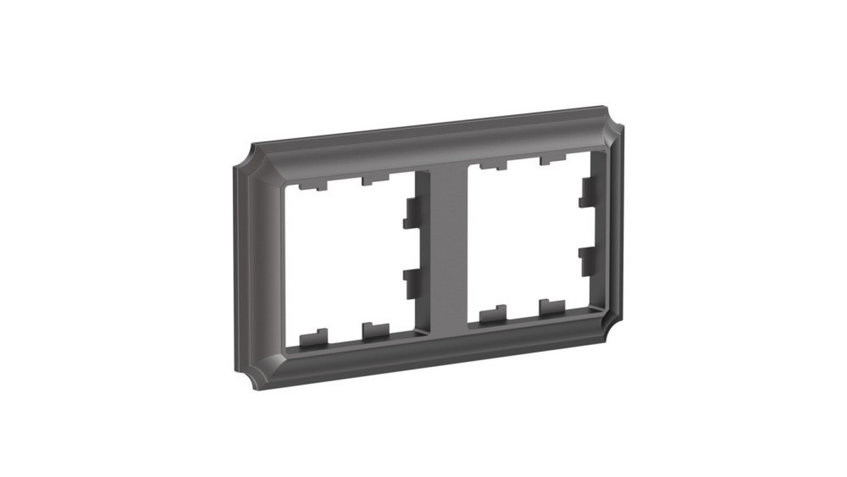 AtlasDesign Рамки Antique Рамка Systeme Electric AtlasDesign Antique Мокко 2-ая, универсальная ATN100602