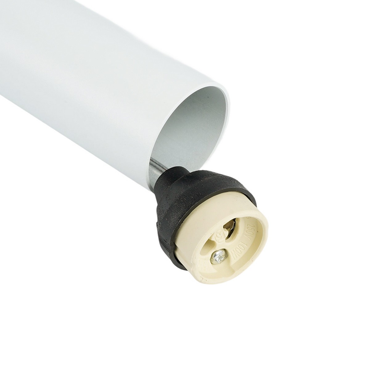 Подвесные светодиодные светильники Светильник Feron потолочный ML1038 Barrel levitation на подвесе MR11 35W , белый 40*250 51933 