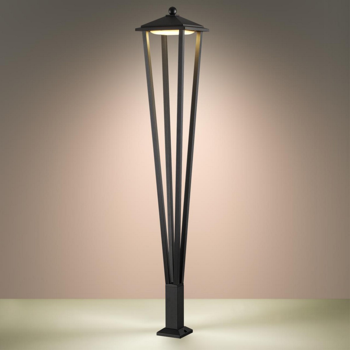 Уличные светильники столб Уличный светильник ODEON LIGHT 6655/12GA3 BEARITZ LED 