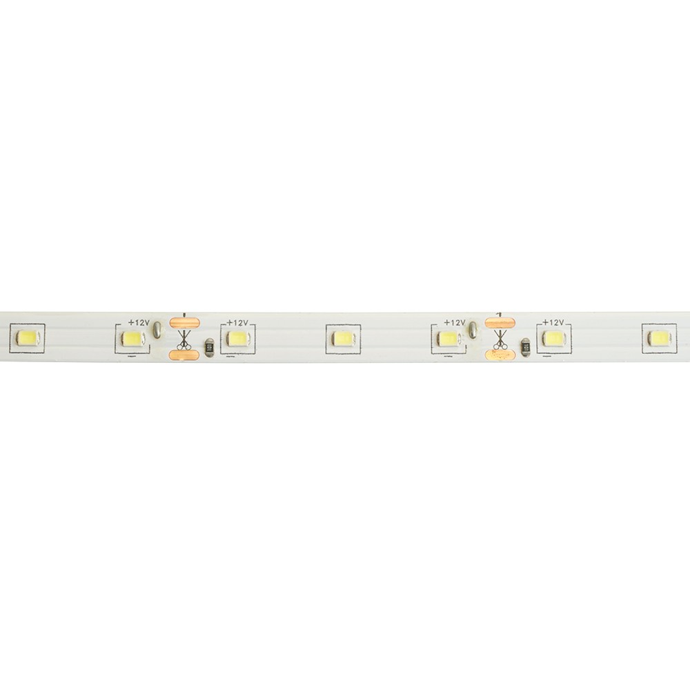 Светодиодная лента белая нейтральная Лента светодиодная SAFFIT SST01 60SMD(2835)/м 6Вт/м 12V 4000K IP20 5 метров 55238 