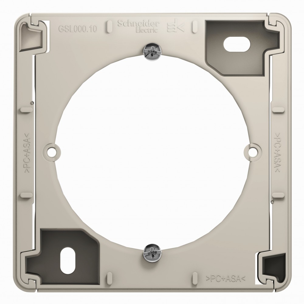 Glossa Молочный Коробка для наружного монтажа Systeme Electric Glossa Молочная GSL000900