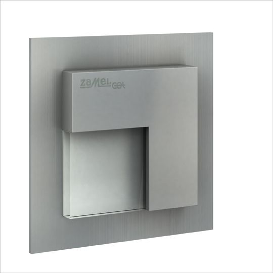 Встраиваемые светодиодные светильники Светильник для лестницы Zamel TIMO Алюминий/Тепл.бел. 230V AC с встр. радиоприемником 07-224-12