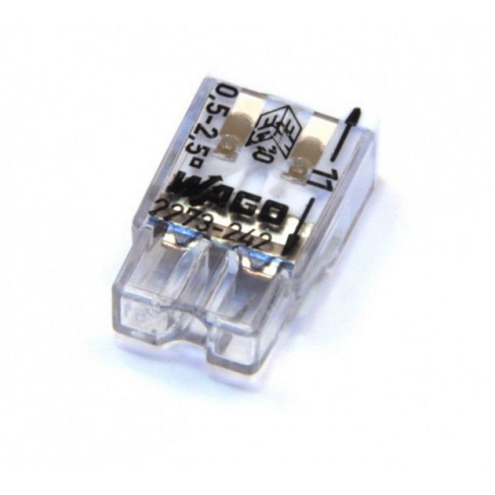 WAGO клемма с пастой 2273-242 2Х2,5мм2 медь-алюминий