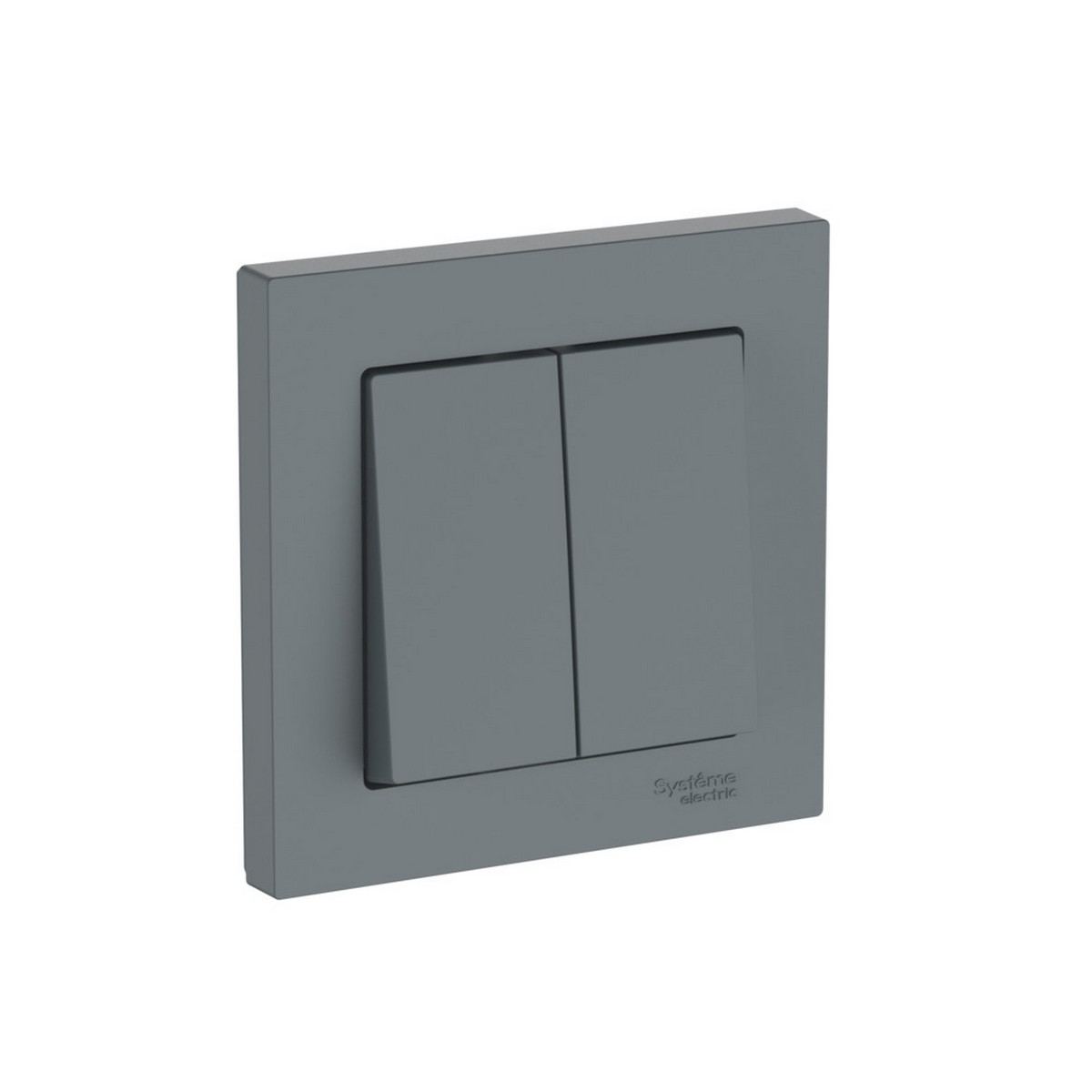 AtlasDesign Грифель Выключатель SE AtlasDesign Грифель 2-клавишный в сборе быстрозажим. клем. ATN000752S