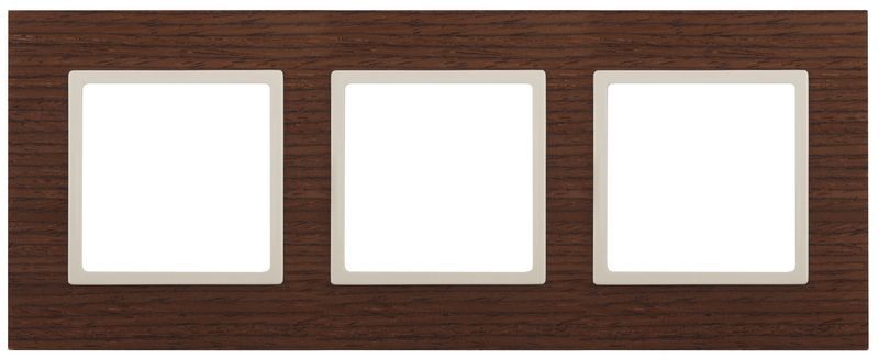 Рамки ЭРА Elegance Рамка ЭРА Elegance Дуб/сл.кость Дерево 3-ая 14-5303-09 Б0034580