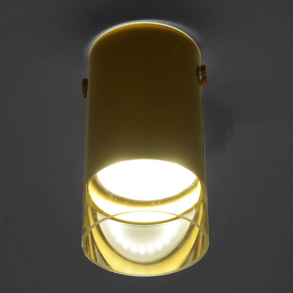 Светильники споты светодиодные Светильник потолочный Feron ML189 Barrel LUMINA MR16 GU10 35W 230V золото 48745 