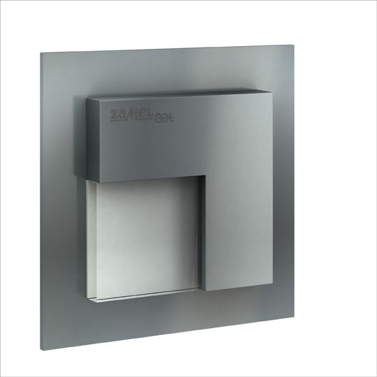 Встраиваемые светодиодные светильники Светильник для лестницы Zamel TIMO Графит/Тепл.бел. на стену 14V DC 07-111-32