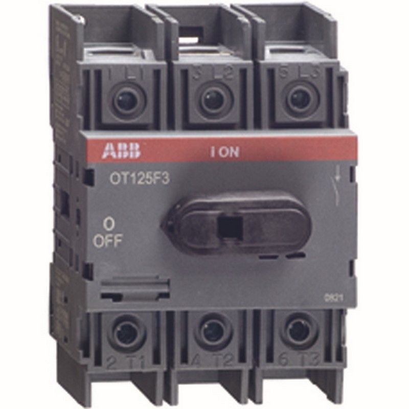 ABB Выключатель-разъединитель ABB OT125F3 3Р 125А 1SCA105033R1001 