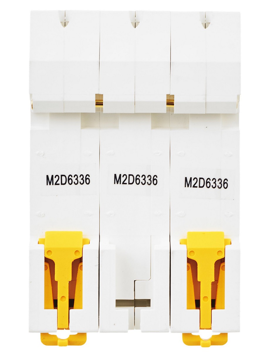 3 полюсные (трехполюсные) Автоматический выключатель IEK ARMAT M06N 3P D 63А AR-M06N-3-D063 