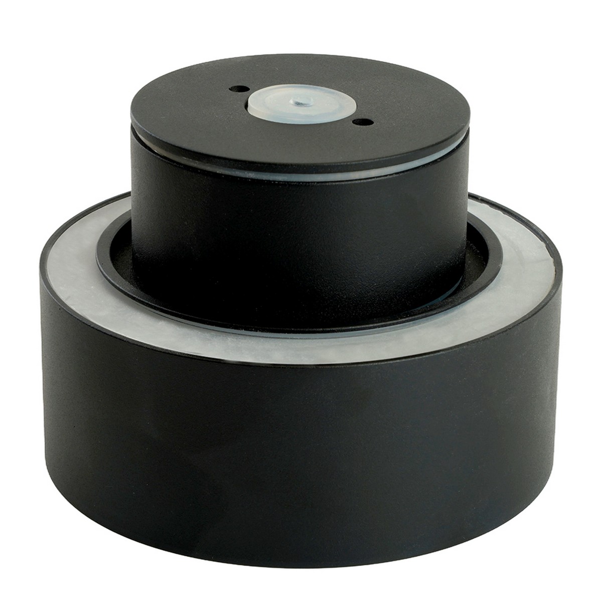 Светильники споты светодиодные Светильник спот потолочный Feron HL367 Barrel AURA 12W GX53 чёрный IP44 48406 