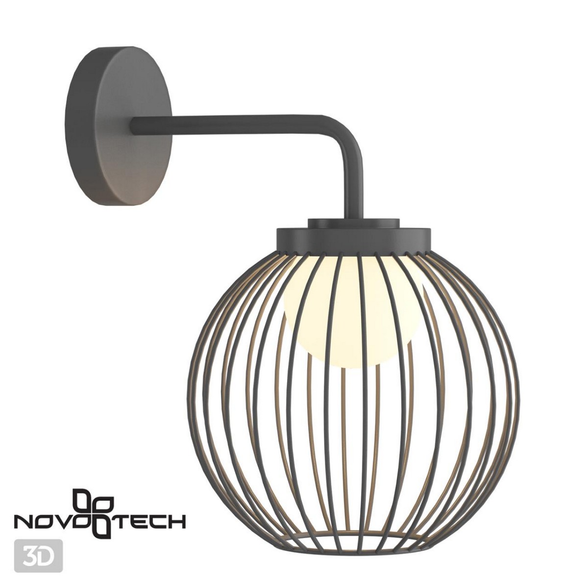 Уличные настенные светильники Ландшафтный настенный светильник NOVOTECH 358286 CARRELLO 