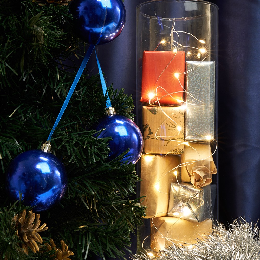 Гирлянда линейная Feron CL575 Роса статичная 5м USB 2700K 48183