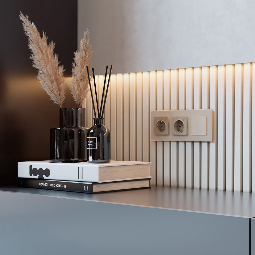 Рамки Werkel Senso Рамка Werkel на 3 поста Senso (шампань, стекло soft-touch) W00331110