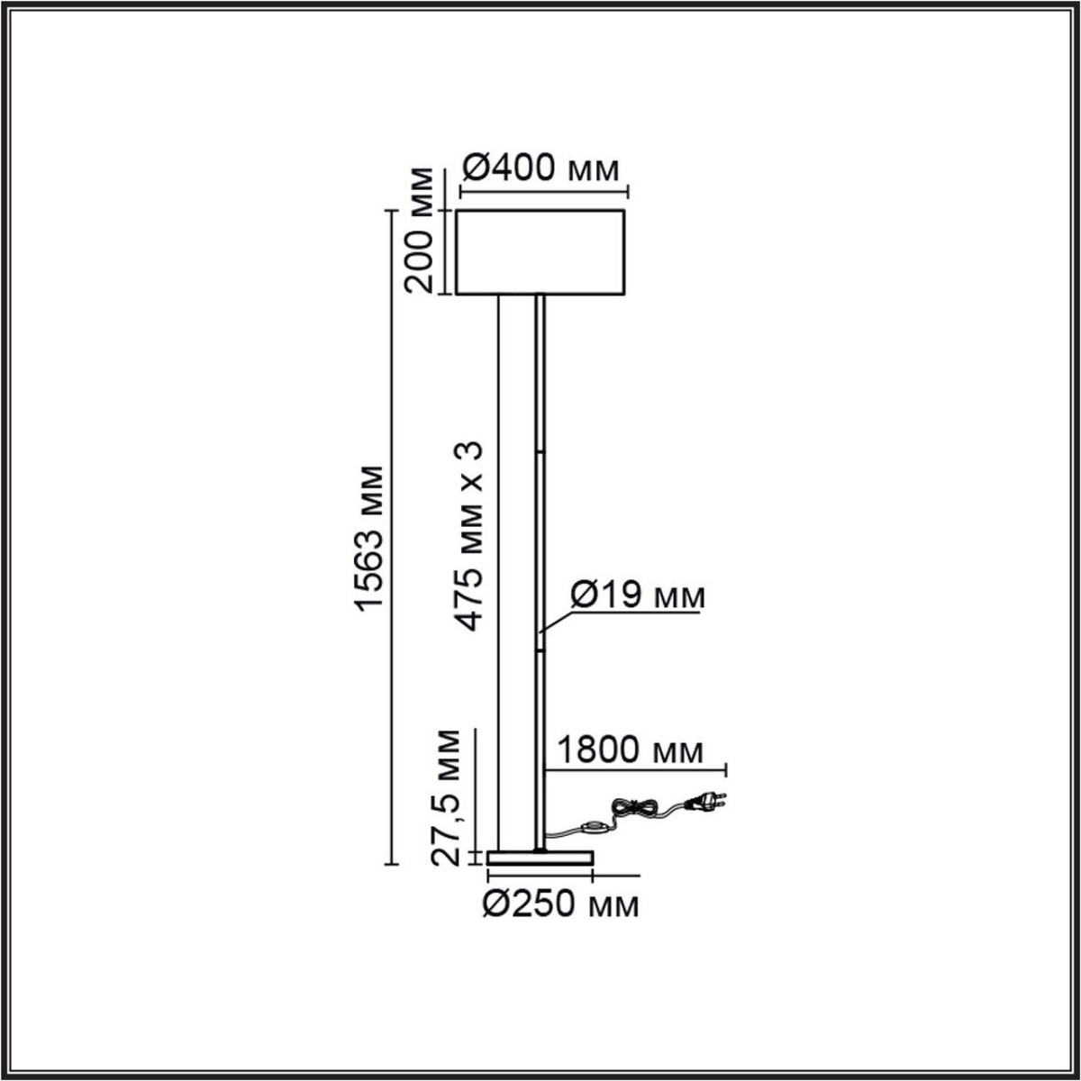 Торшеры Торшер LUMION 8251/2F NIKKI 