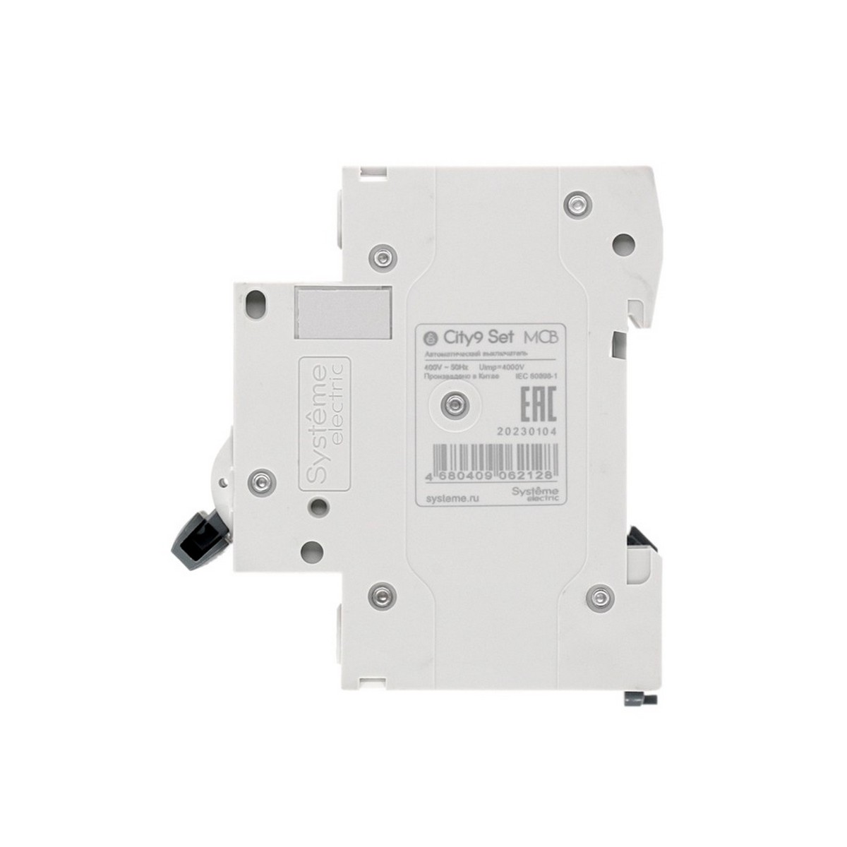 2 полюсные (двухполюсные) Автоматический выключатель SE City9 Set (АВ) С 10А 2P 4.5kA 230В C9F34210 