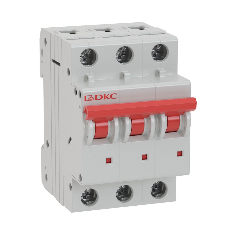 DKC Автоматический выключатель DKC YON pro MD63 3P 40А D 6kA MD63-3D40-6