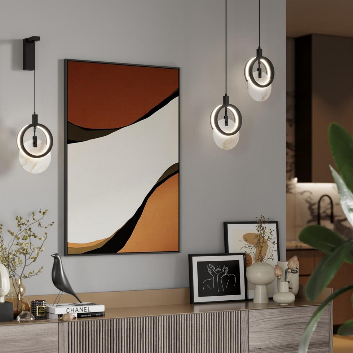 Бра Настенный светильник ODEON LIGHT EXCLUSIVE 5422/17WL MERCURY LED 