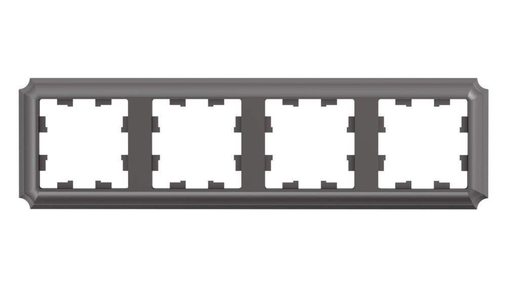 AtlasDesign Рамки Antique Рамка Systeme Electric AtlasDesign Antique Мокко 4-ая, универсальная ATN100604