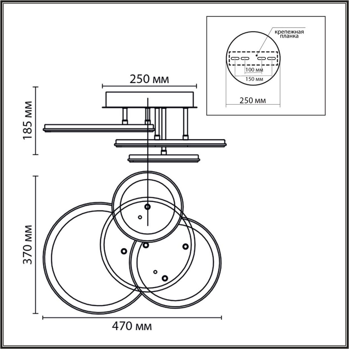 Управляемые светодиодные светильники и люстры Умная люстра потолочная LUMION 8380/60CL ALIS SMART 