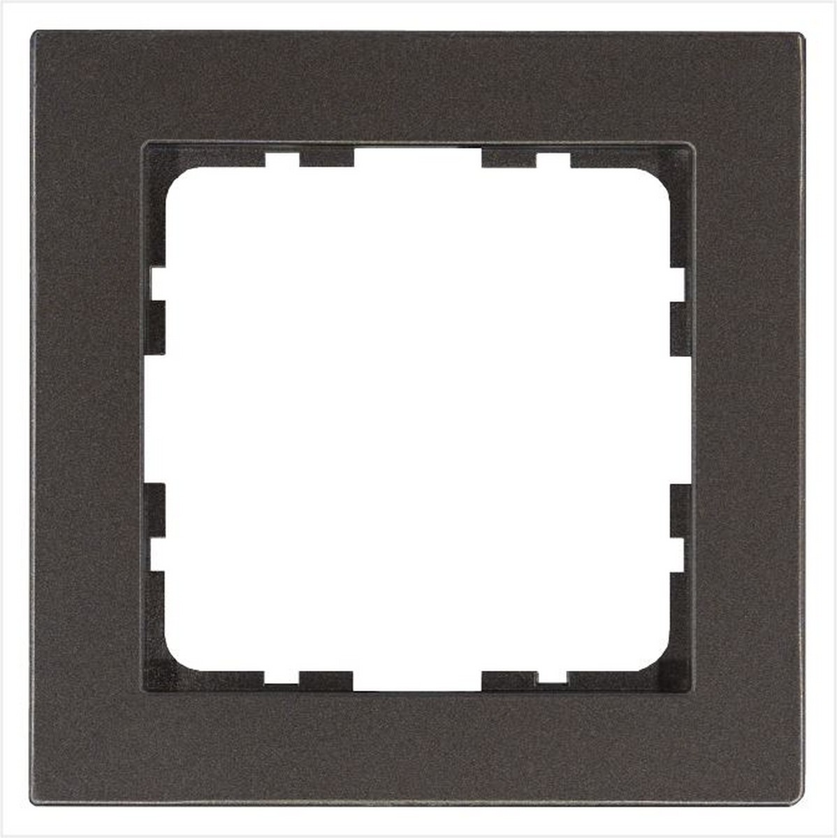 JASMART G - розетки и выключатели Рамка JASMART G-Classic 1-постовая Мокко G1001Z