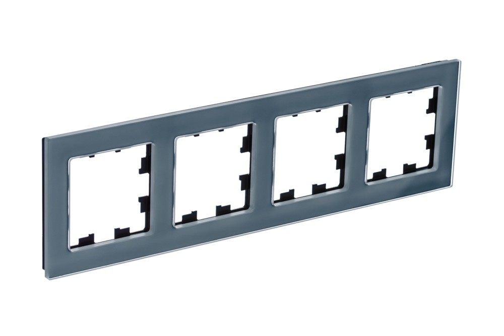 AtlasDesign Рамки Nature Рамка Systeme Electric AtlasDesign Nature Натуральное стекло Грифель 4-ая ATN360704