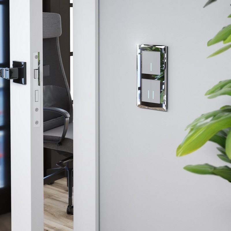 Werkel Серебряный механизмы Умный сенсорный Выключатель Werkel одноклавишный W4510606