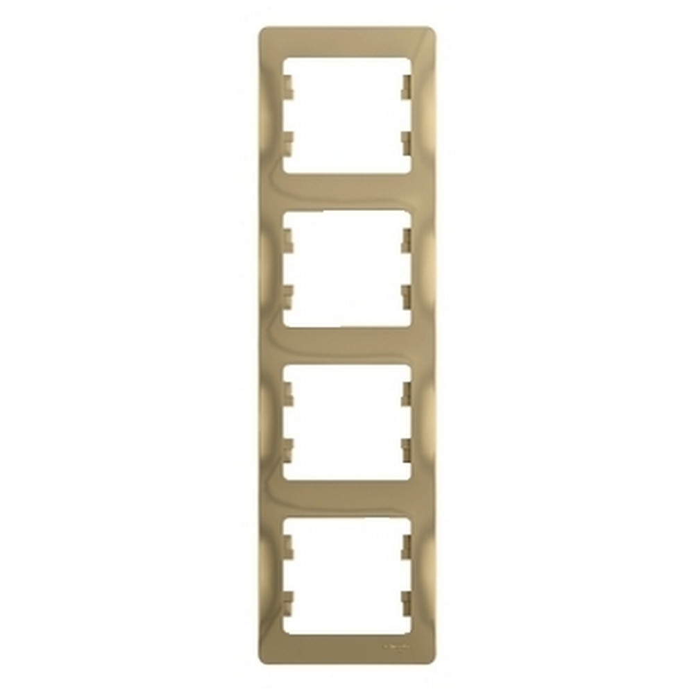 Glossa Титан Рамка Systeme Electric Glossa Титан 4-я, вертикальная GSL000408