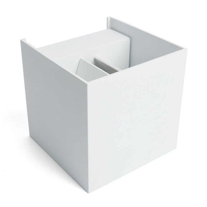 Уличные настенные светильники Светильник уличный светодиодный Feron DH012 2*3W 450Lm 3000K белый 48097