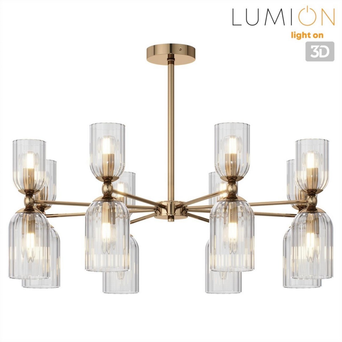 Люстры Люстра подвесная LUMION 6586/16 KASSIA 
